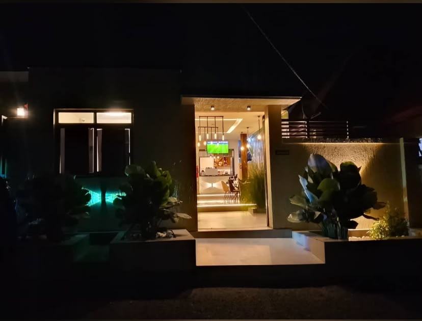 Kepa Eco Villa at night
